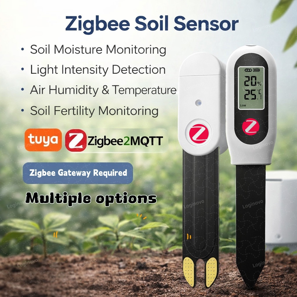Tissue Culture Plant - Zigbee Soil Moisture Sensor Tuya Smart