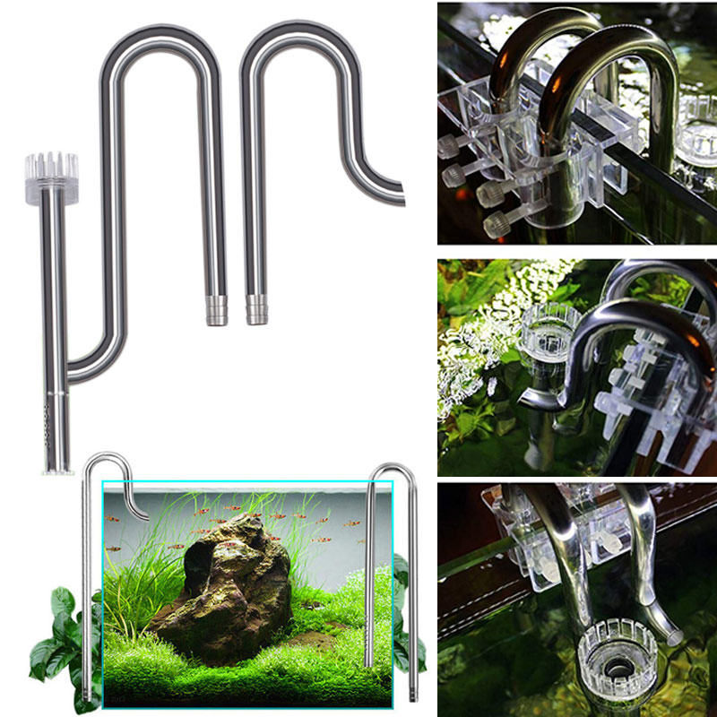 Aquarium Lily Pipe - Mới Cá Lily Ống Thép Không