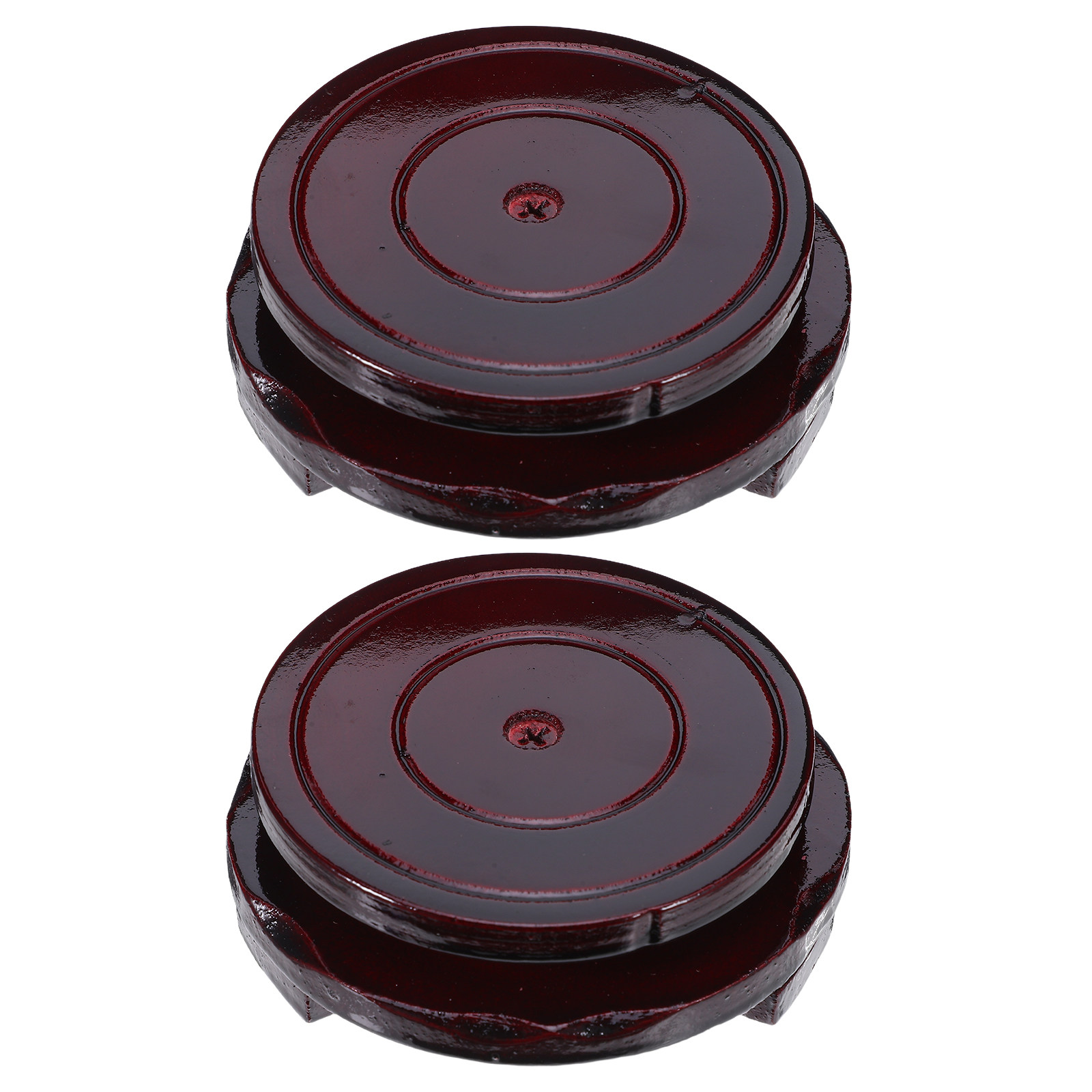 2Pcs 8Cm Round Rotating Wood R - đánh giá và giá Planted Aquarium Bowl