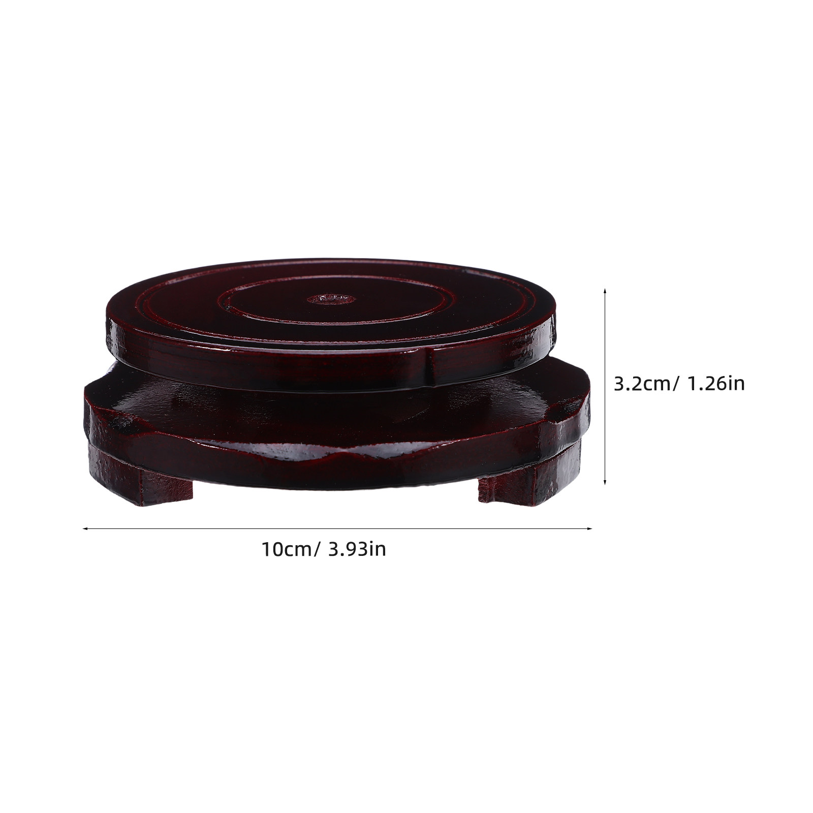 2Pcs 8Cm Round Rotating Wood R - đánh giá và giá Planted Aquarium Bowl