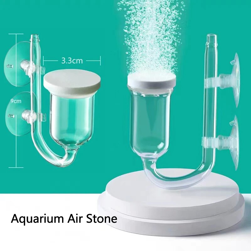 1Set Glass Air Pump Sand Stone - đánh giá và giá Aquarium Lily Pipe