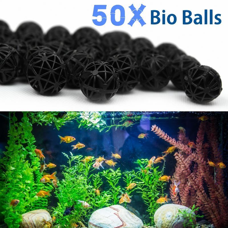 50Pcs 16mm Aquarium Bio Filter - đánh giá và giá Planted Aquarium Fertilizer