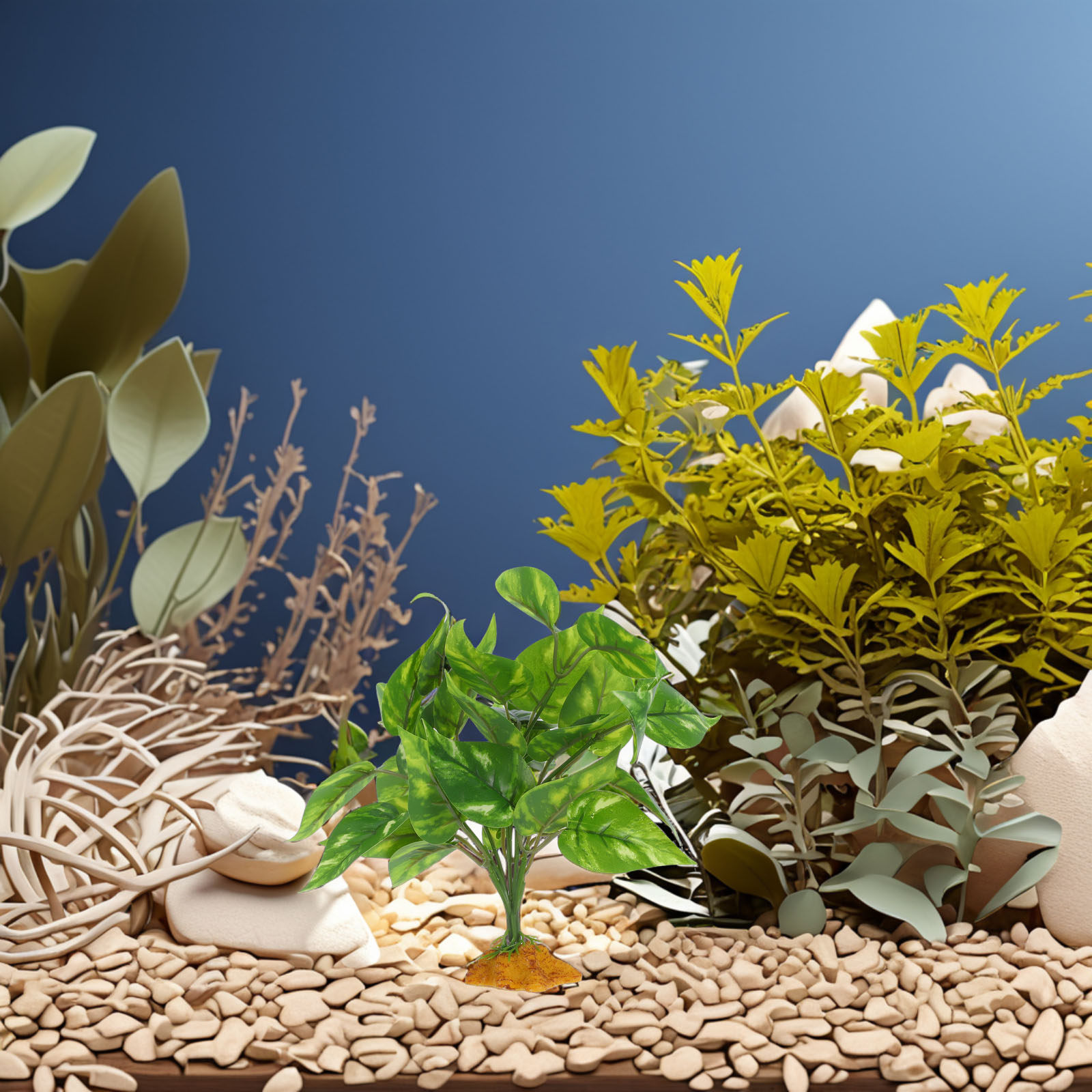 Safe Non-Toxic Realistic Artif - đánh giá và giá Planted Aquarium Bowl