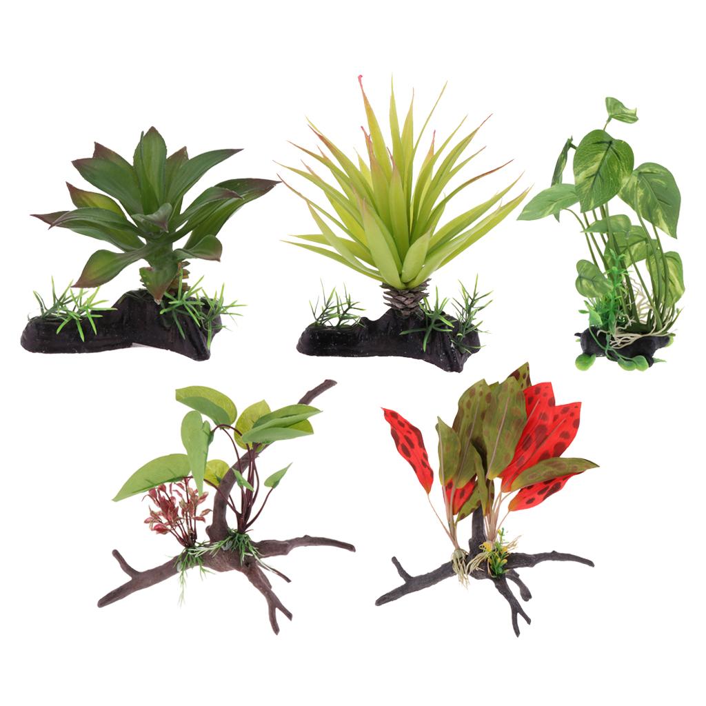 Reptile Terrarium Plant Artifi - đánh giá và giá Aquarium Plant Vine