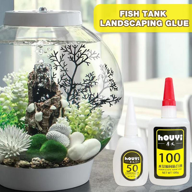 50/100g Fish Tank Landscaping  - đánh giá và giá Aquarium Plant Glue Gel