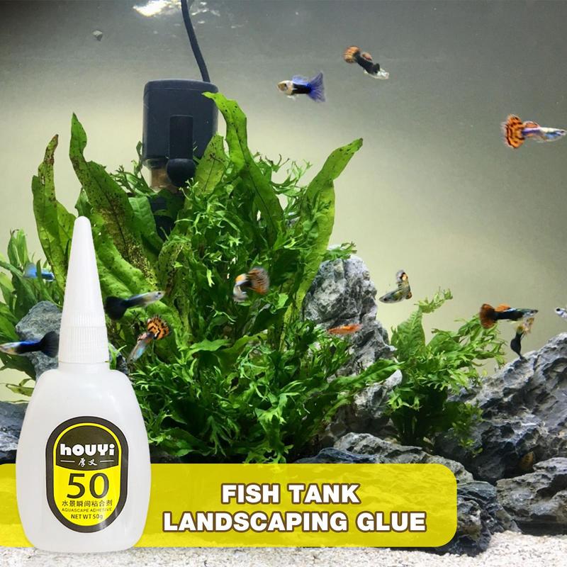 50/100g Fish Tank Landscaping  - đánh giá và giá Aquarium Plant Glue Gel