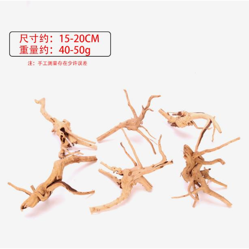 4PCS Natural Wooden Fish Tank  - đánh giá và giá Planted Aquarium With Driftwood