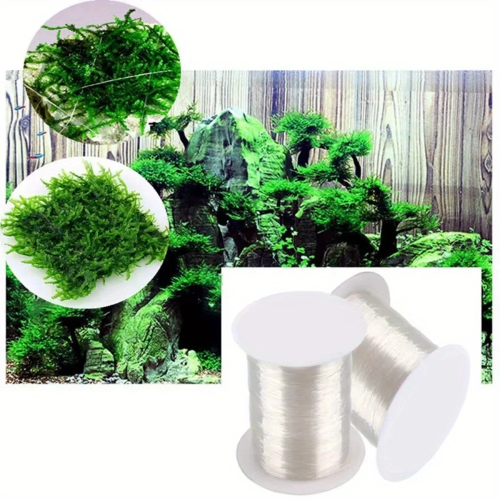 1Roll DIY Moss Line Binding Li - đánh giá và giá Planted Aquarium With Driftwood
