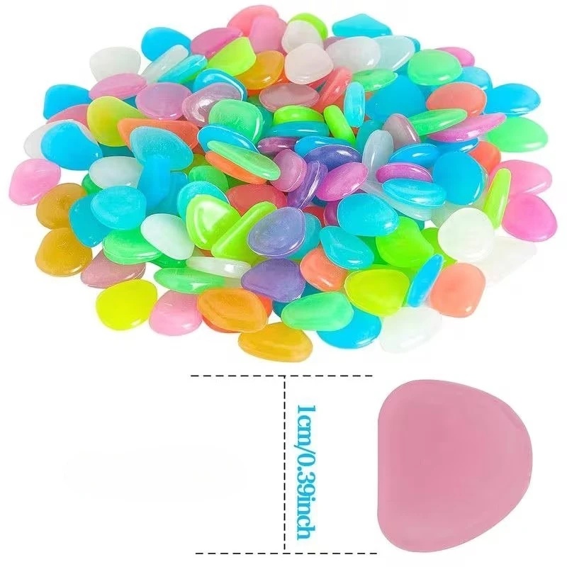 50-200pcs Glow in The Dark Peb - đánh giá và giá Planted Aquarium Equipment