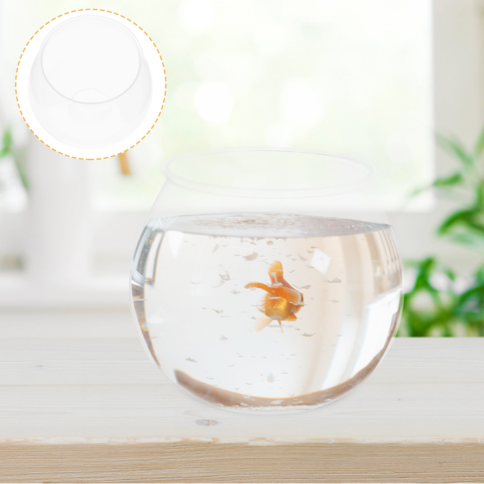 4Pcs Mini Plastic Fish Tank Cl - đánh giá và giá Planted Aquarium Bowl