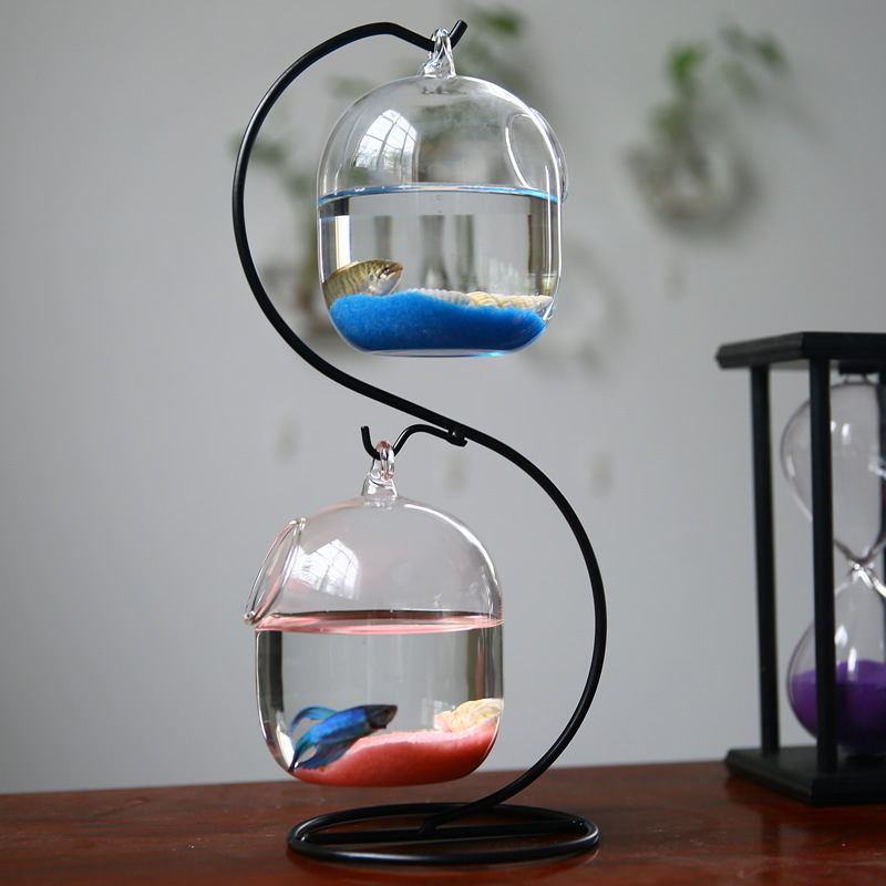 Sáng Tạo Hai Tầng Đình Chỉ Tro - đánh giá và giá Planted Aquarium Bowl